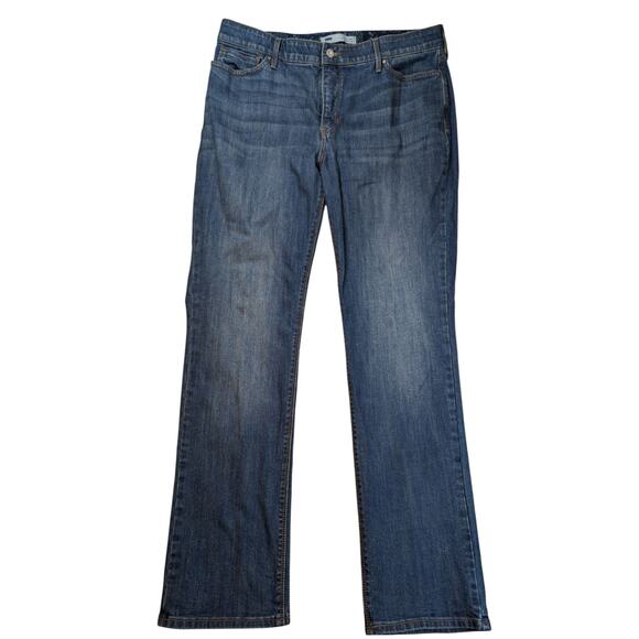 Levi's 525 Jeans Women’s 16M (38x32) Perfect Waist Straight Leg Dark Wash Denim - Picture 1 of 7